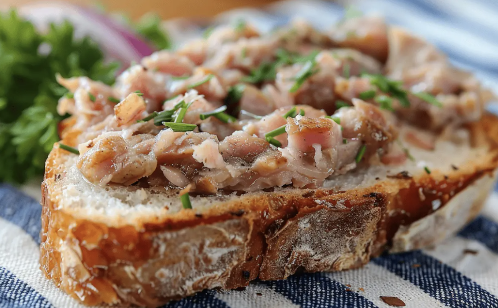 Charente food specialites: Grillon Charentais, a slow cooked pork pate - served at apero hour at Chateau Charente creative retreats.